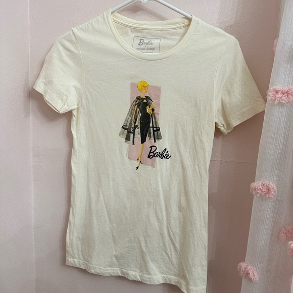 BARBIE X UNIQUE VINTAGE Womens Top - Picture 3 of 5